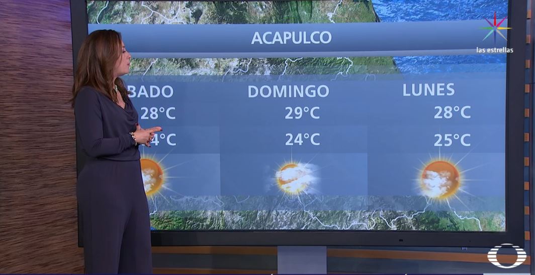 El pronóstico del tiempo para el fin de semana en la CDMX y Acapulco
