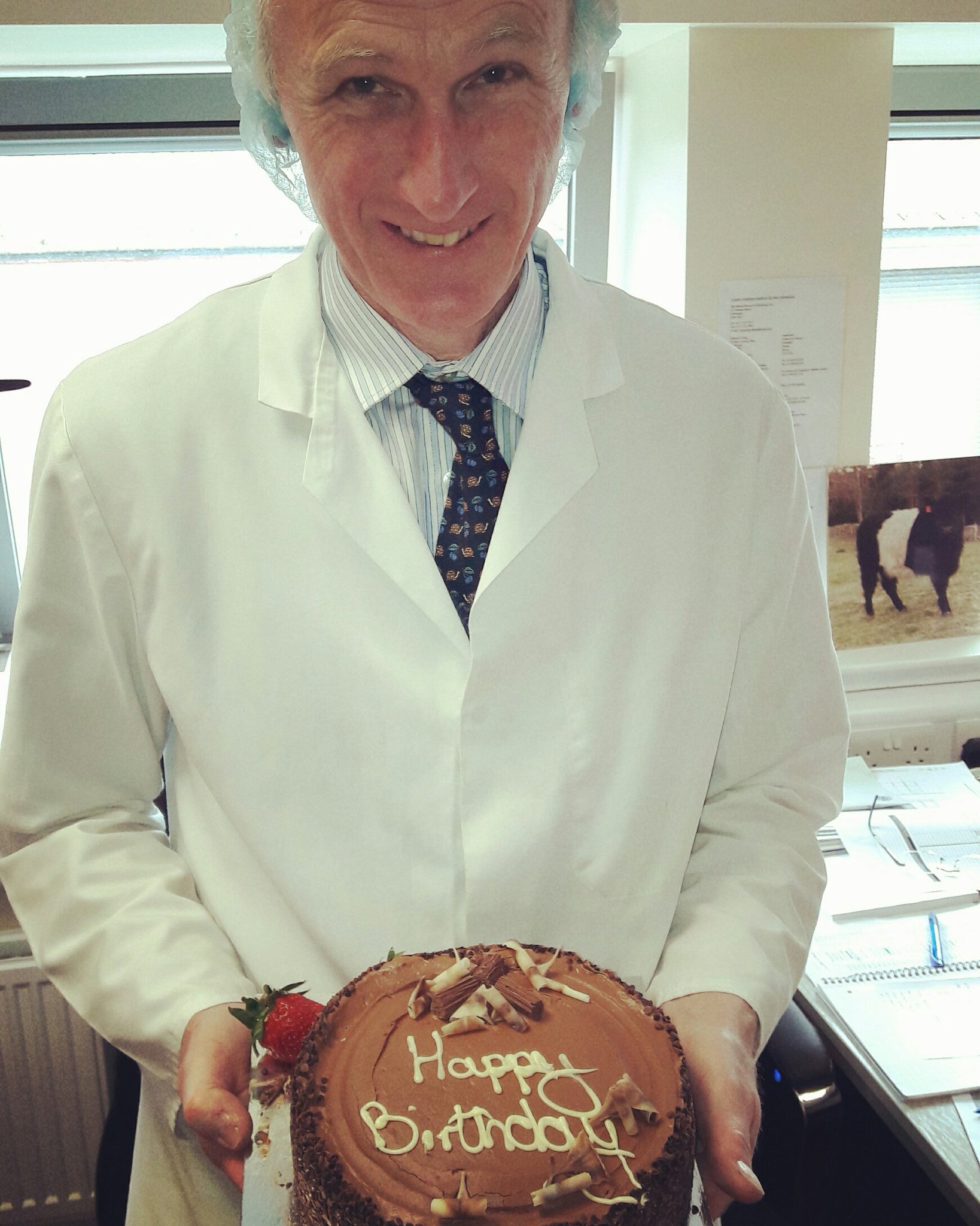 Happy birthday to the big boss man! Looks like he must be 18 today 
