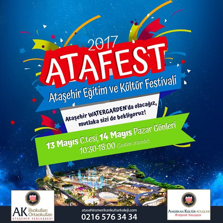 AKKAtasehir's tweet photo. ATAFEST'le eğitimin nabzı Watergarden'da atacak! #atafest #akokulları #watergarden #festival #egitimfestivali #atasehir #özelokul #kolej https://t.co/5a4kCDz31O