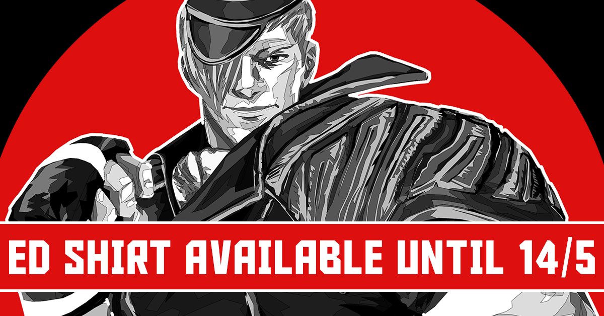 Cangrejo_D's tweet photo. Ed 'Psycho Boxer' shirt out now, available until 14th May. #SFV #SFVBETA

US: https://t.co/JBxjmuIQCU  

EU: https://t.co/3QAki1a0H8 https://t.co/Ln6wjWGi2A