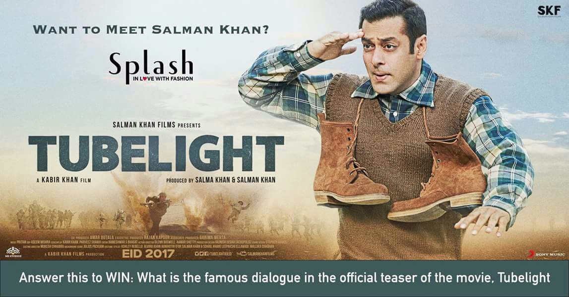 shaanniaz12's tweet photo. "Yakeen tubelight ki tarah hota hai,der se jalta hai,lekin jab jalta hai to full light kar deta hai." #fan @SplashFashions @razabeigsplash https://t.co/LBVI9o8gRW