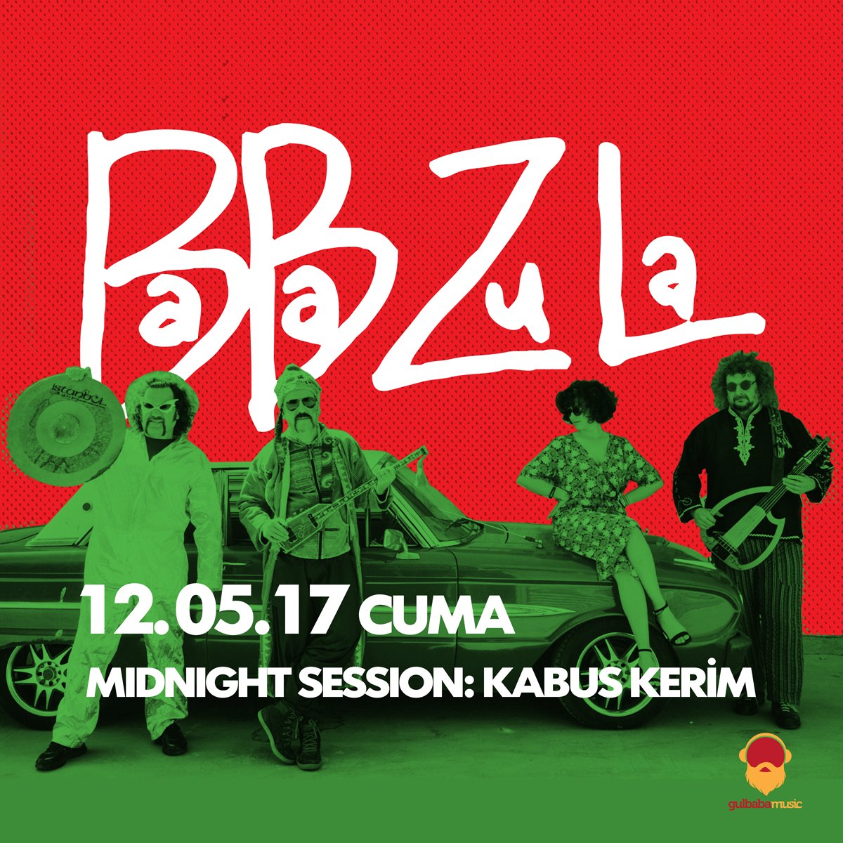 .<a href="/BaBaZuLa/">BaBa ZuLa</a> kendine has tarzıyla bu akşam Babylon'da. Kapıları 21:30'da açıyoruz. #BabylonTurnsYouON