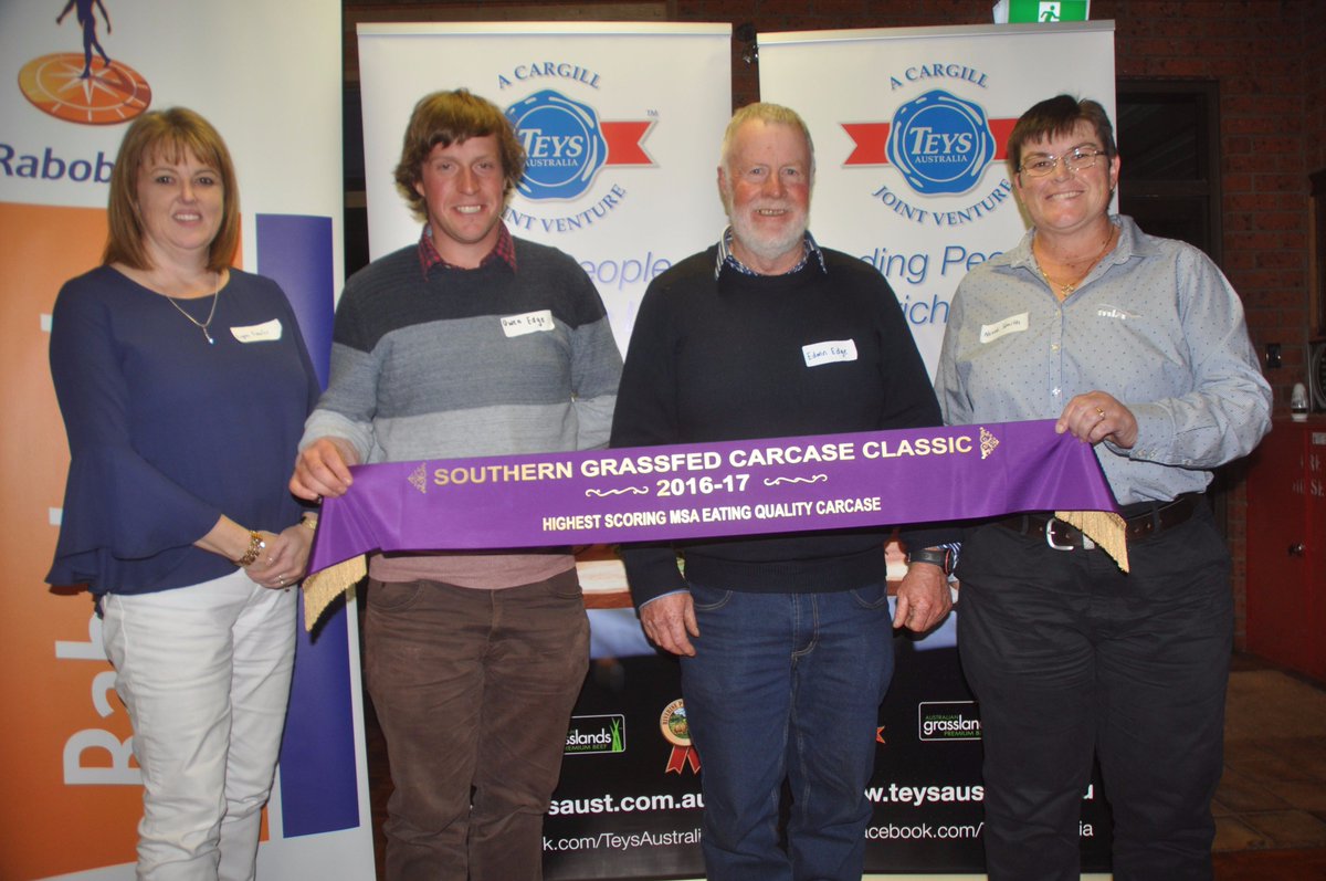 cmillerSJ's tweet photo. Highest MSA Index in Southern Grassfed Carcase Classic to Phoines Pastoral Co, Casterton 65.38. Top 5pc in Australia @meatlivestock #topbeef https://t.co/EahK0p1jJj
