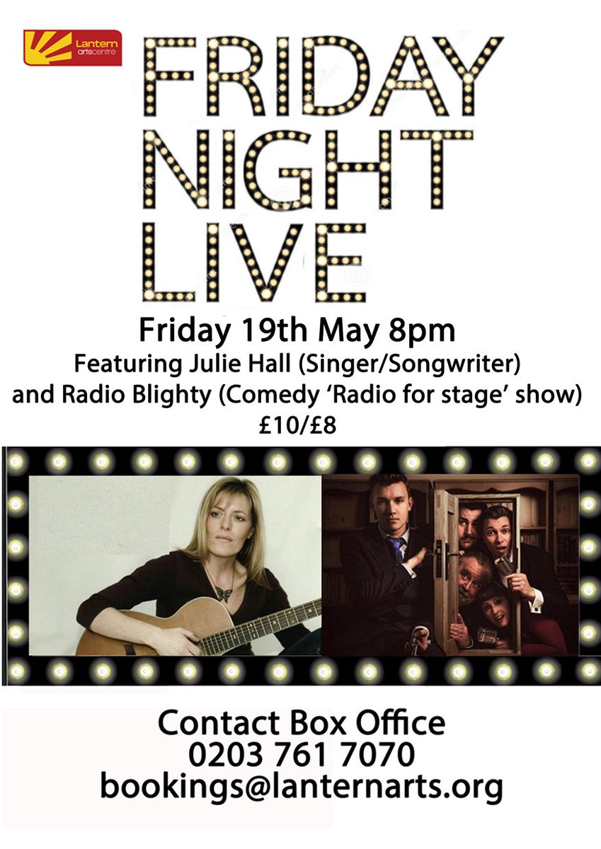 Next Friday, <a href="/RadioBlighty/">Radio Blighty</a> return to the Arts Centre with a new radio show for the stage. See what other people say radioblighty.wixsite.com/theatre/testim…