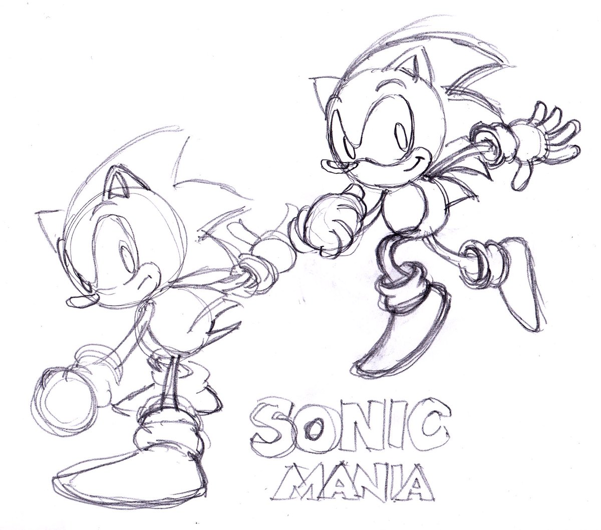 Naoto Ohshima ソニックマニアの為のイラスト練習中です W I Am Practicing Illustration For Sonic Mania Naoto Ohshima ソニックマニアの為のイラスト練習中です W I Am Practicing Illustration For Sonic Mania