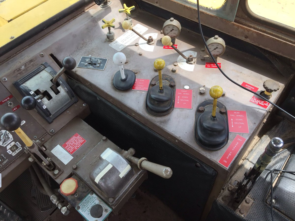 NMSteamLoco's tweet photo. @SummitElectric donated control labels for our 1978 Shuttle Wagon. Old ones unreadable. New ones very professional. Thanks, Eric! https://t.co/bT7uG6cTya