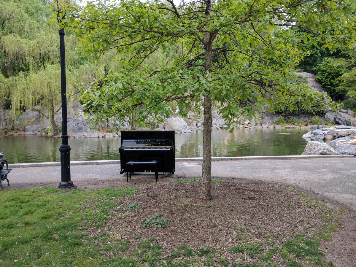 AlanPierson's tweet image. It begins. @AlarmWillSound #TenThousandBirds #FuseProject @SymphonySpace