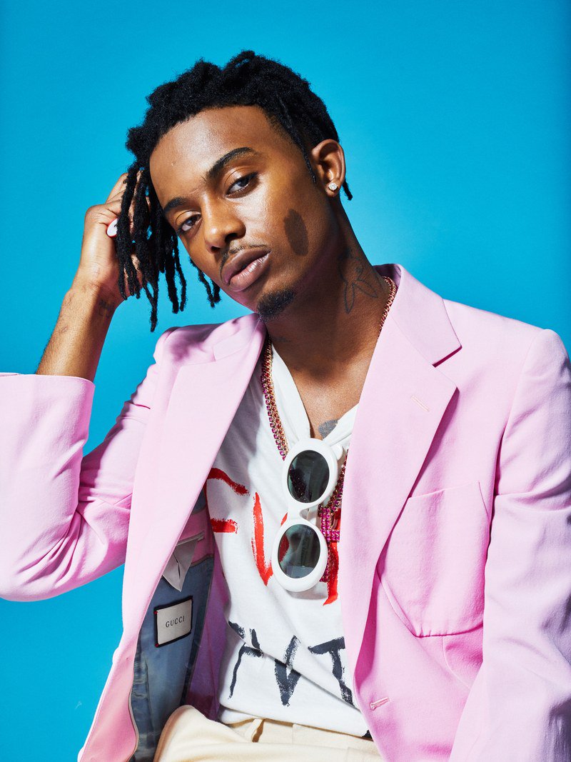 .PlayboiCarti shows you how you how to wear the shades of the summer