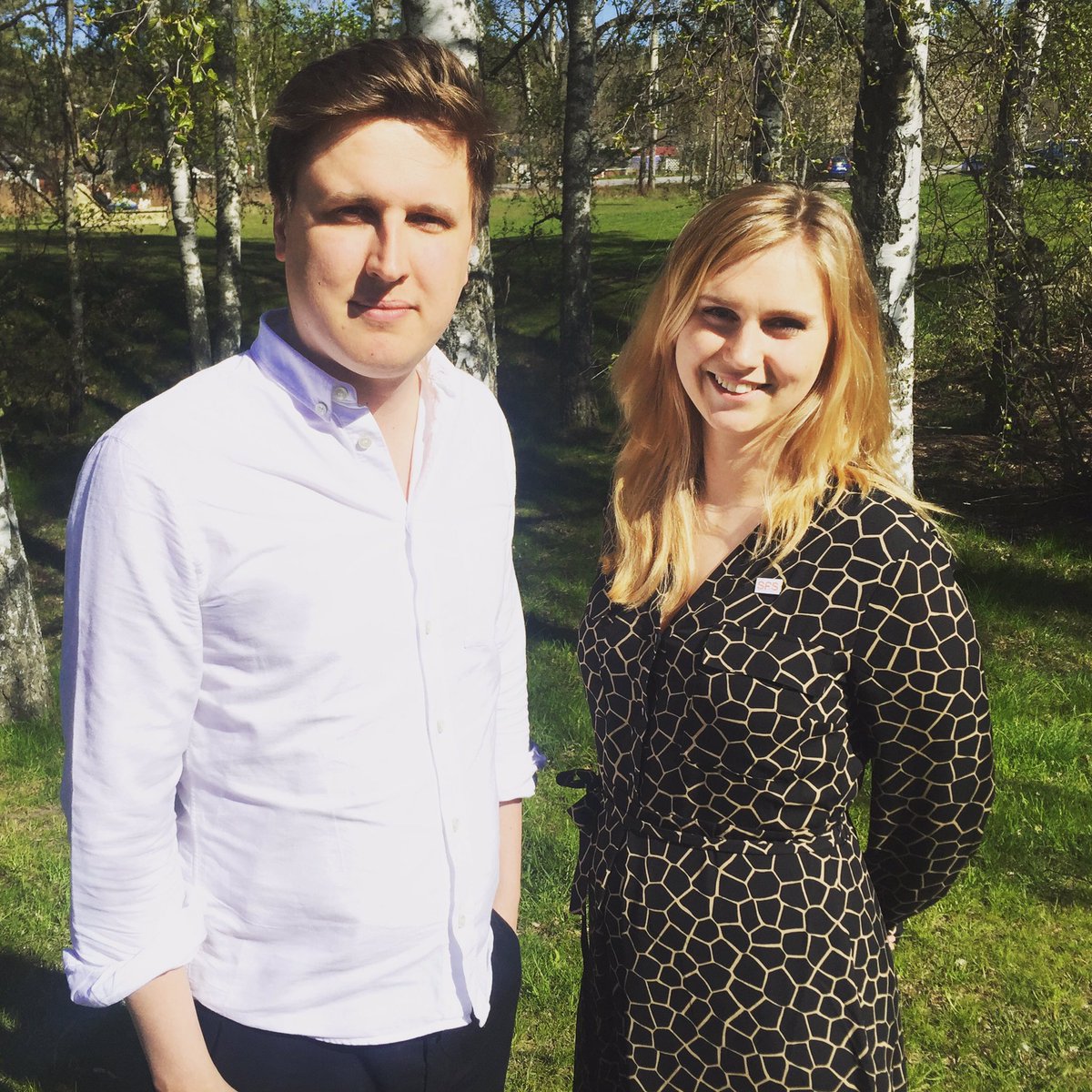 sfs_officiell's tweet photo. #SFSFUM har idag valt Charlotta Tjärdahl till ordförande och Jacob Adamowicz till vice ordförande för kommande verksamhetsår! Stort grattis! https://t.co/E9t4F19oEu