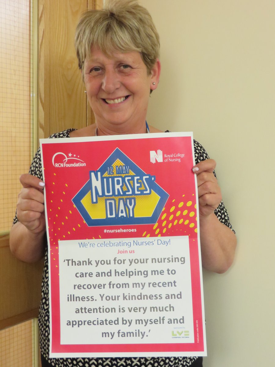 DWMHNHS's tweet photo. Wishing all of our #nurseheroes a happy #InternationalNursesDay. We think you're great and our patients do too! #patientcompliments https://t.co/X8MMRR4an5