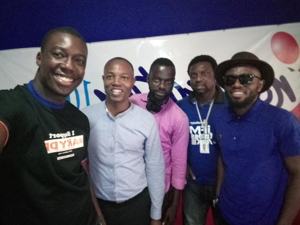 sitippe's tweet photo. #InspirationTrends 

After eventful outing at @ifm1059 with @cavilT of @akstrending, @goldenchylduno @MorganSoulex @iamGeoffQ and Charles https://t.co/y1TOkSJuy7