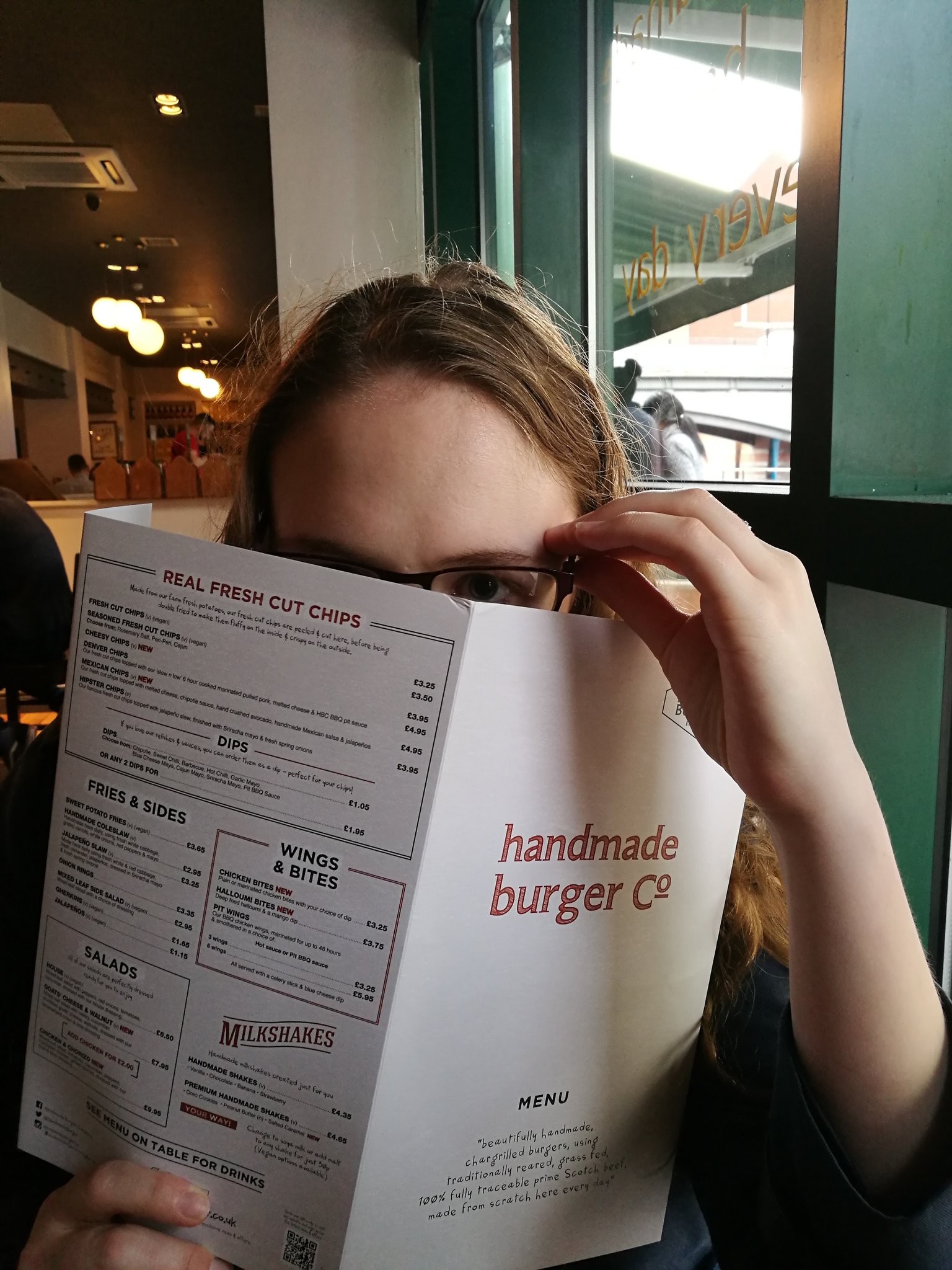 Time for a hench (Vegan) burger before seeing Brian Cox later. Happy birthday 