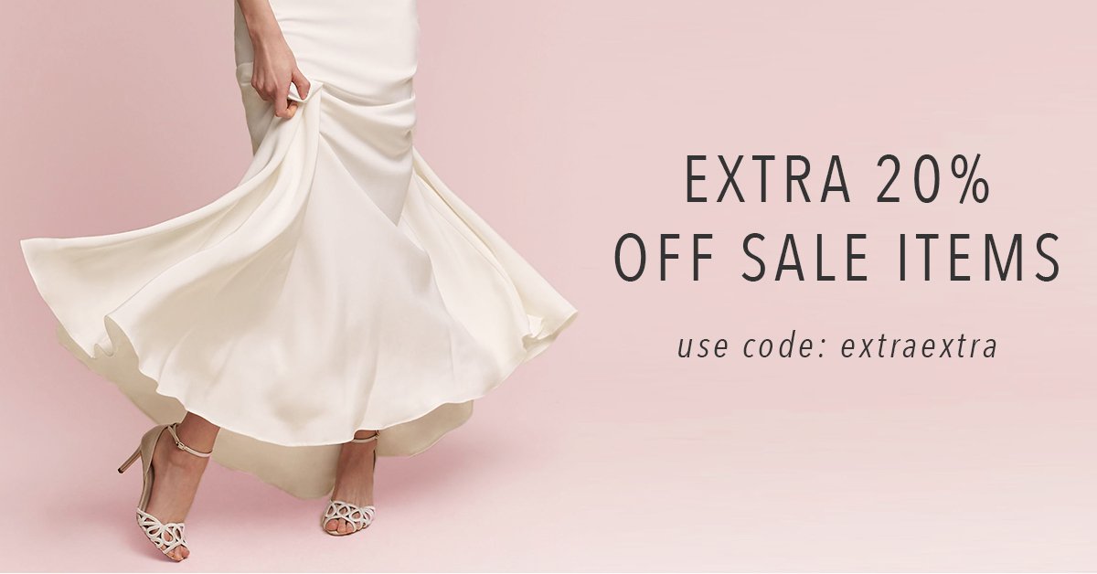 BHLDN's tweet photo. 3 DAYS ONLY! Sale items are an extra 20% off! โ https://t.co/jLNVO8p62N https://t.co/Oj85GVDGHq