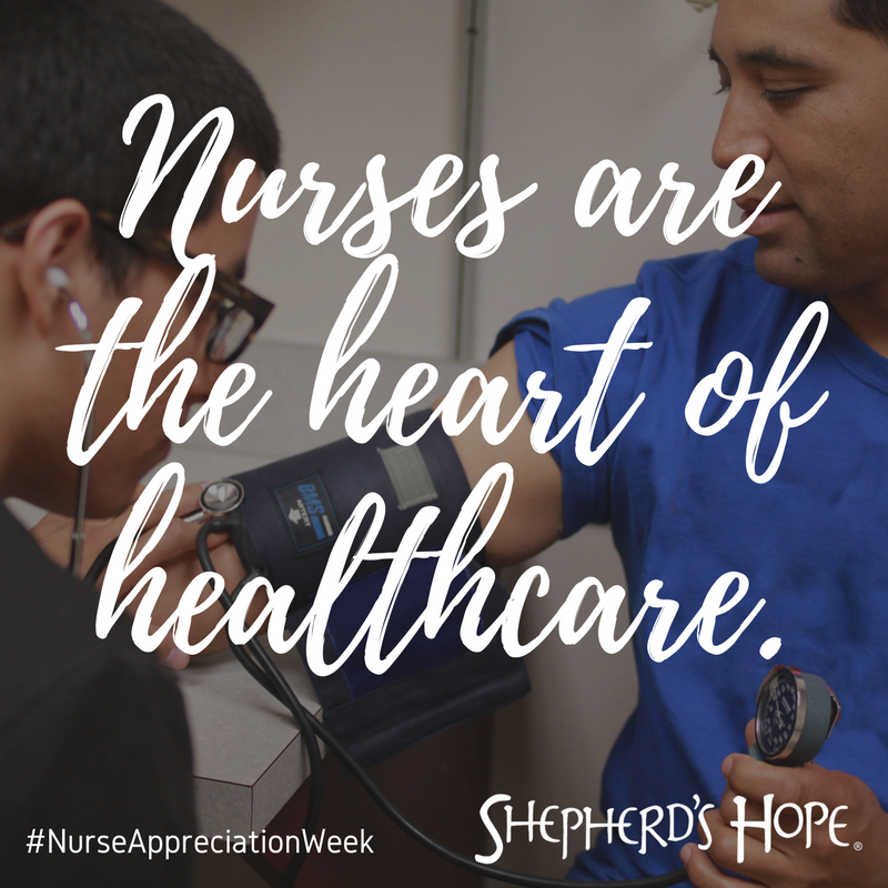 ShepherdsHope's tweet photo. We are so grateful for @ShepherdsHope nearly 450 volunteer nurses! THANK YOU for your heart, compassion &amp; dedication! #NurseAppreciationWeek https://t.co/uF5GPFSwsb