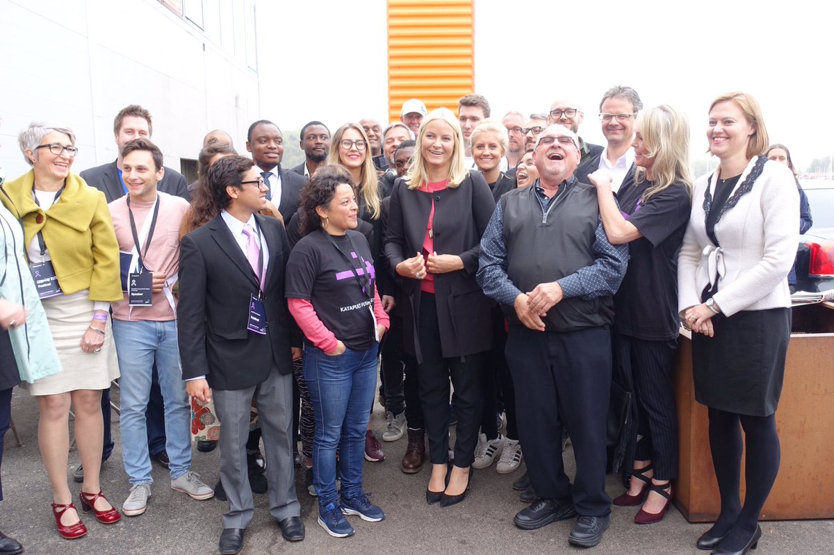 maritrosland's tweet photo. Pleased to attend #katapulthack. Innovation &amp; technology necessary to address enormous humanitarian challenges https://t.co/kWMqU8Ewp6