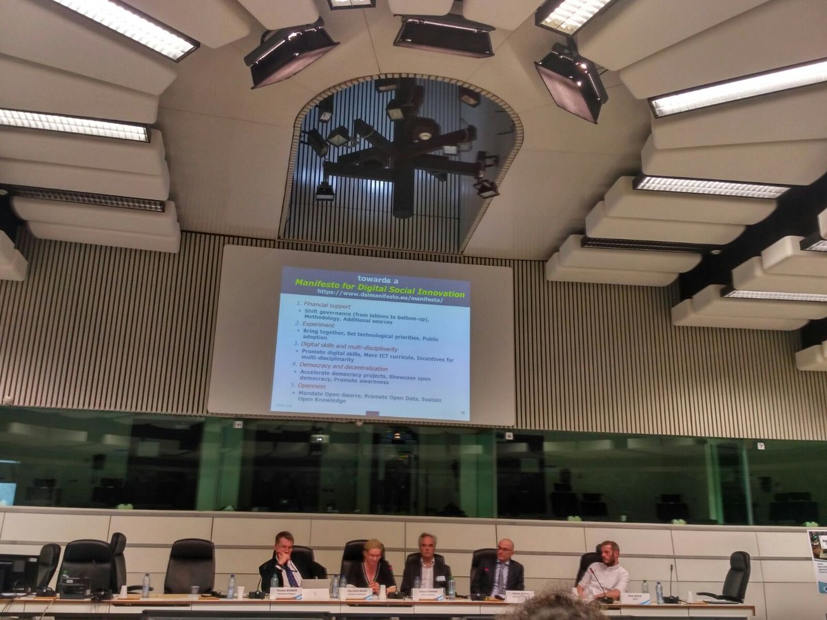 SocialEcoEU's tweet photo. @ulla234 says that ongoing conference on #Digitalisation &amp; #SocialEconomy is a good example of co-creation of 🇪🇺public policies @SocEntEU https://t.co/HVqi3Pkwat