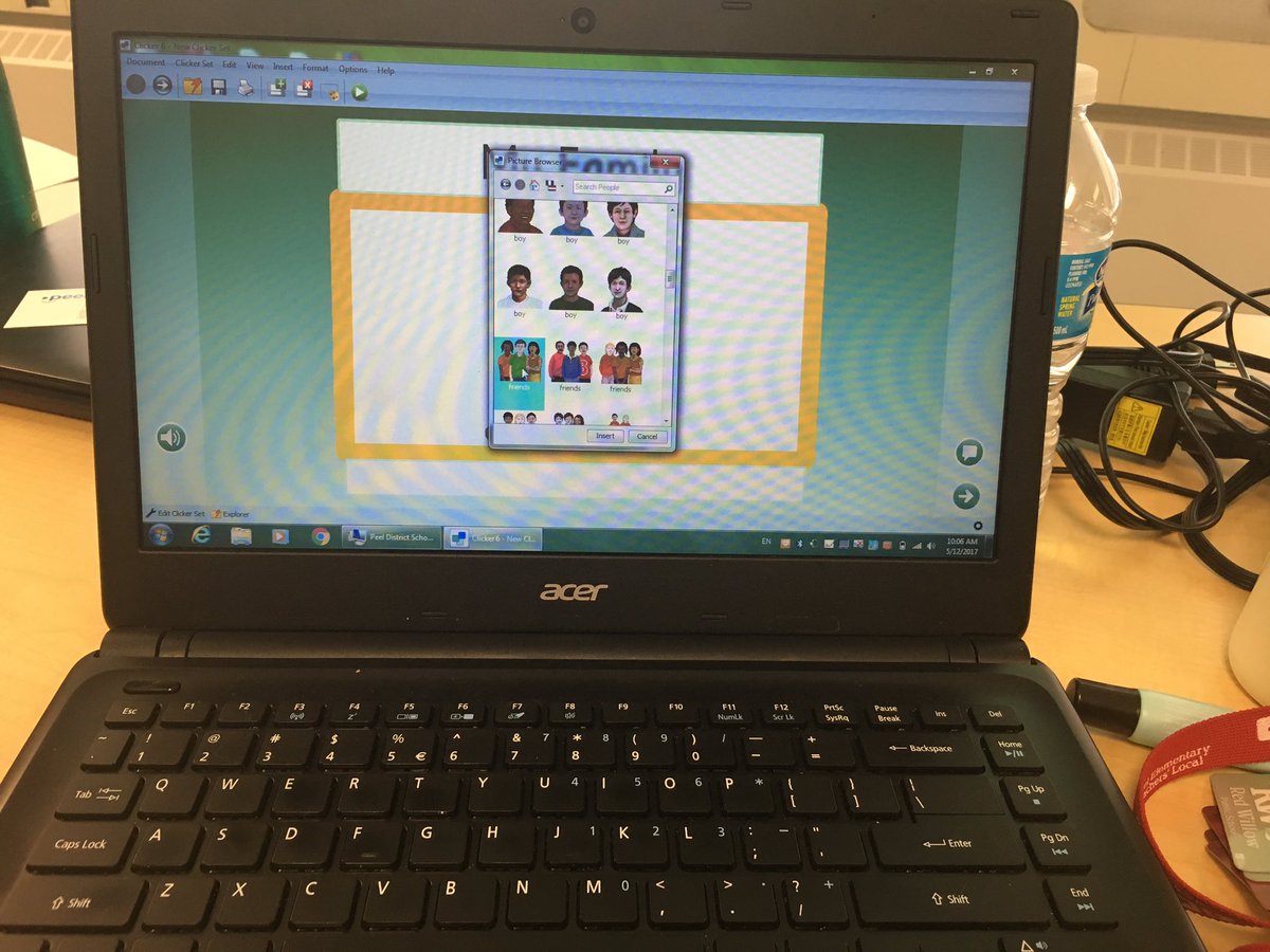 MissLFreedman's tweet photo. Learning how to create books and grids using #clicker6 @pdsbAT @RedWillowPS https://t.co/2xa5062ET5