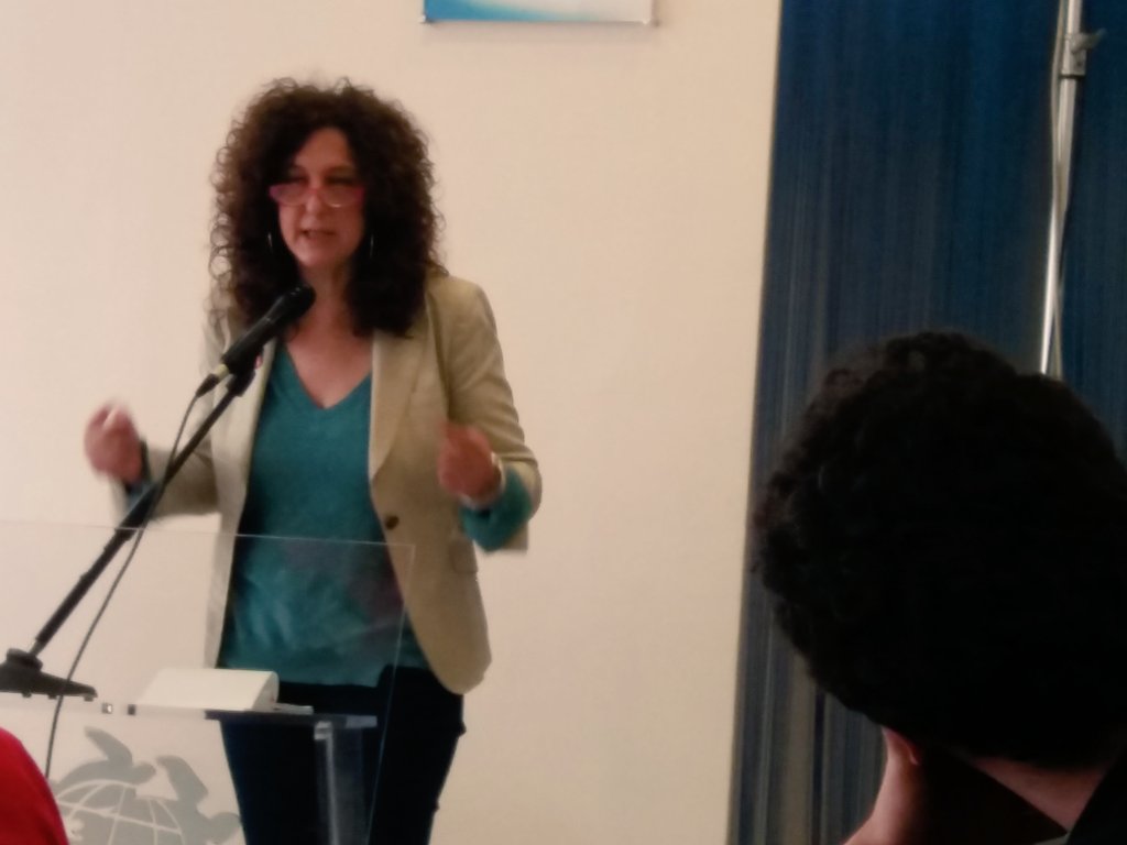 mohaleghtas's tweet photo. #festival_Sabir. conférence "#méditerranée #development_durable #démocratie et #mobilité" organisé par #CGIL.#A.Ziad; #M.Fodor; #G.Fracassa https://t.co/pnqellVAEn