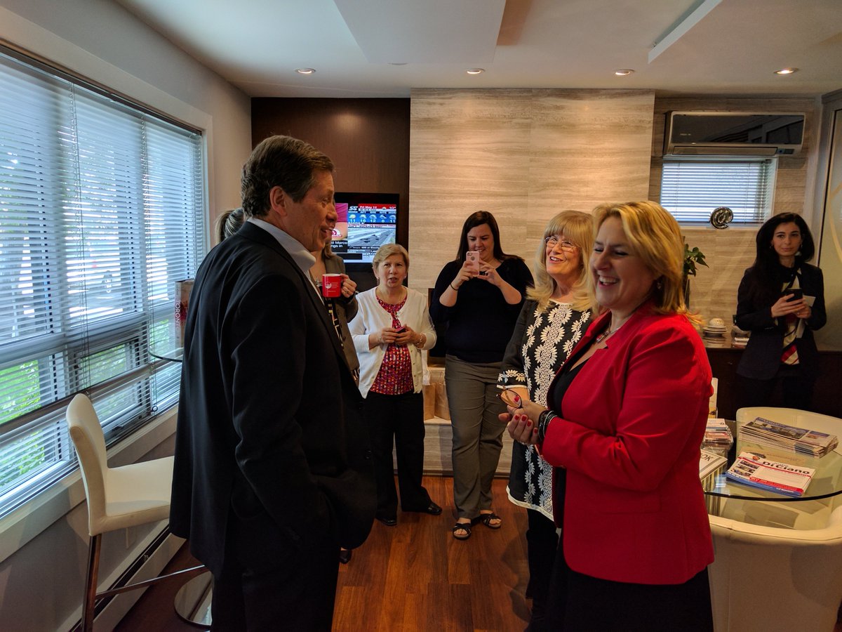 Morning chat with Islington Village BIA in Etobicoke. Discussed area development &amp; how City can best support them &amp; all BIA's.