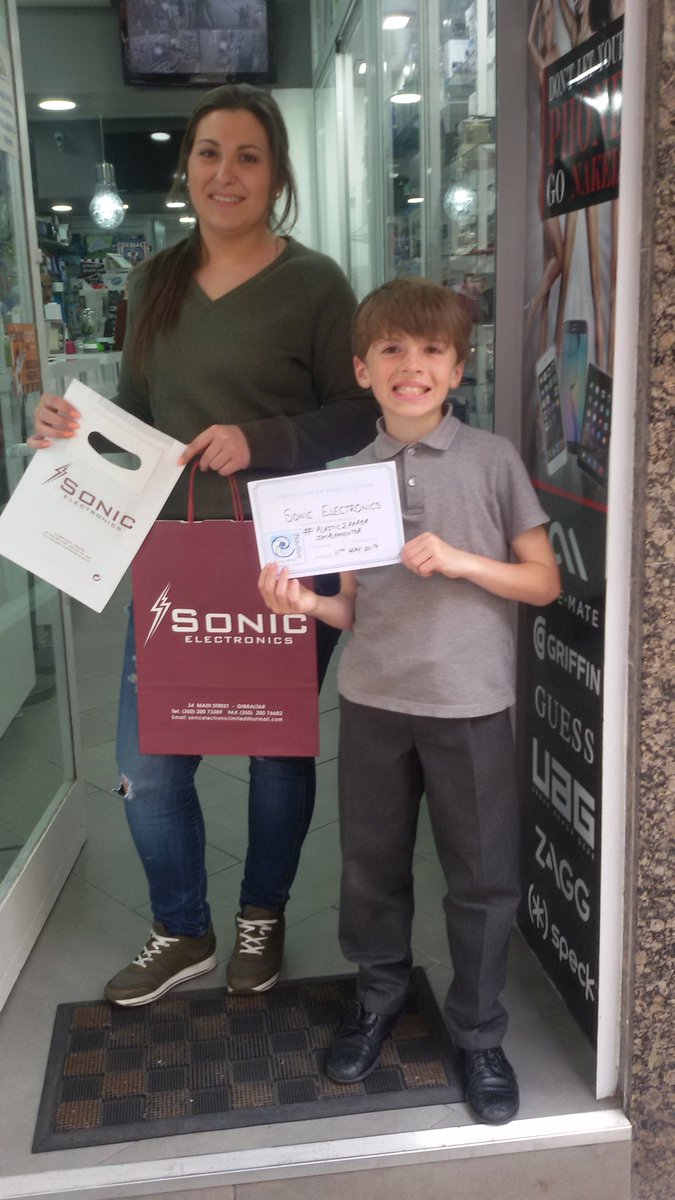 NautilusGib's tweet photo. Sonic Electronics latest #plastic2paper implementor.#Gibraltar #plasticpollution #nautilusproject #banplasticbags https://t.co/ERgXeZwtmb