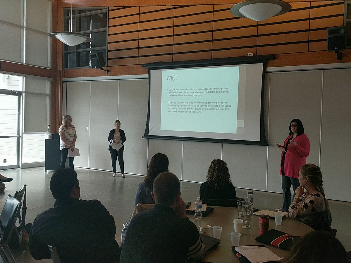 Lead_Niagara's tweet photo. Team 2 @LDANR presenting highlights from their community project #LNClass2017 https://t.co/L6jFk16LI2