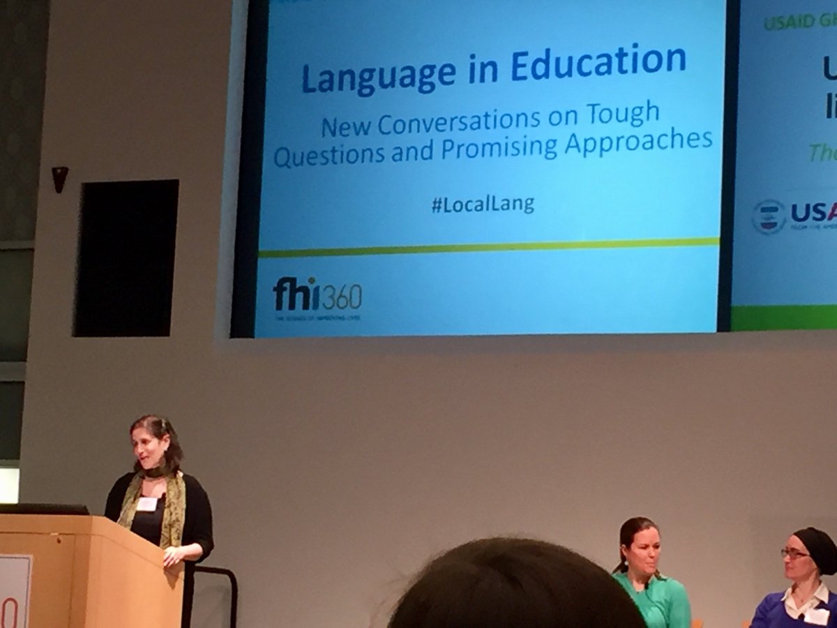 1977Creative's tweet image. Rebecca Rhodes with @USAIDEducation: We must learn from  #LocalLang education mistakes and avoid the same the ones moving forward. #Literacy