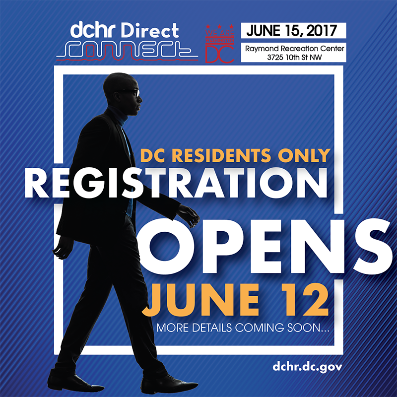 dchrDC's tweet photo. #DCDirectConnect registration OPENS June 12th FOR DC RESIDENTS!
#SaveTheDate
MUST HAVE: Proof of residency &amp; Registration ticket to attend! https://t.co/zXQXBZ5ziB