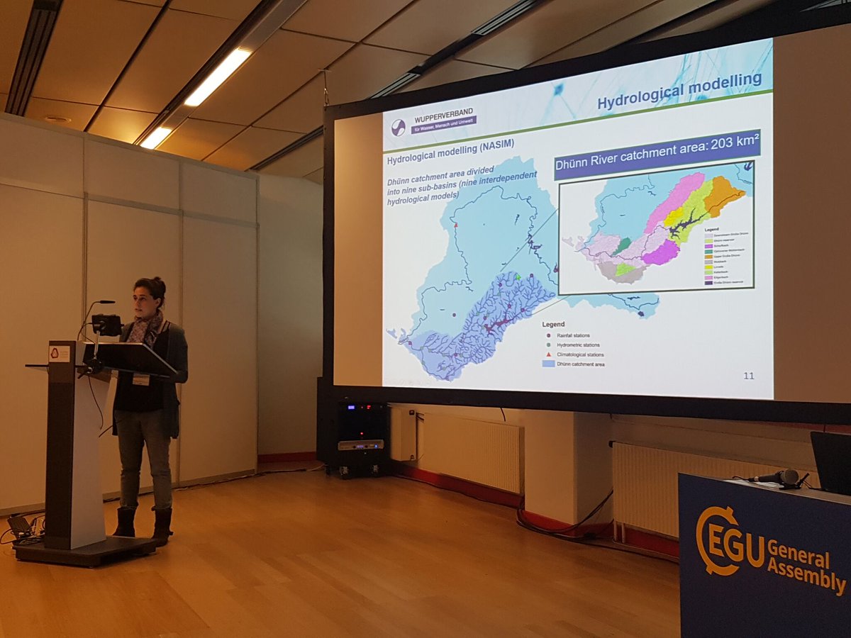 EU_BINGO's tweet photo. Wupperverband at the @EU_BINGO and @imprex_eu session of the @EuroGeosciences #EGU2017 in Vienna 💦 +INFO: https://t.co/p3mjMtwx8Q https://t.co/4WHZwnqHCn