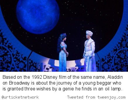 urticketnetwork's tweet image. Theater: Aladdin Tickets invol.co/clylT
