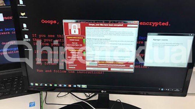 Los atacantes han dado a Telefónica fechas límites para realizar el pago reclamado. #ransonware hipertextual.com/2017/05/telefo… vía <a href="/Hipertextual/">Hipertextual</a>