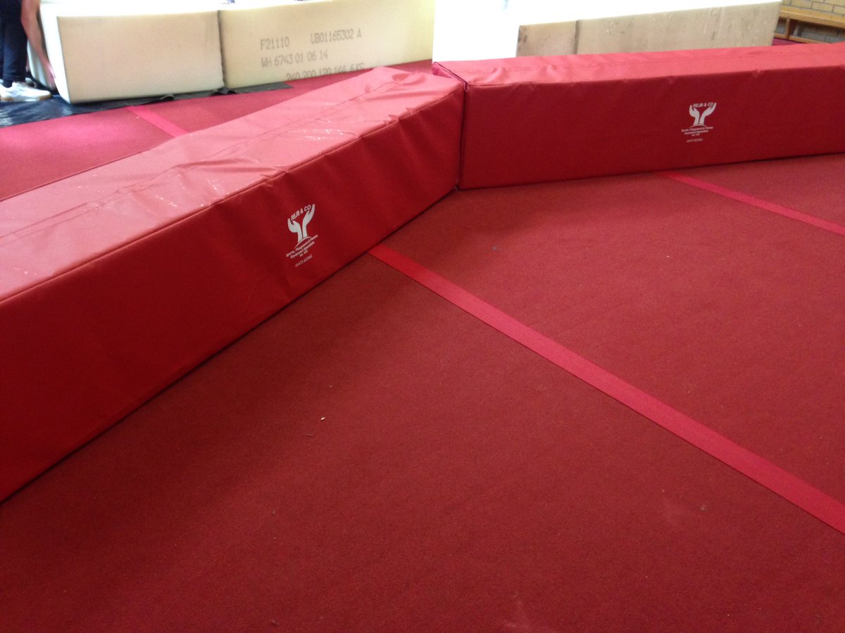 rejbuk's tweet photo. Replacement deep fill foam pit installed for one of our gymnastic centre customers this morning #pesafety #gymnastics #rejb #safetymatting https://t.co/tW7fijDaqa