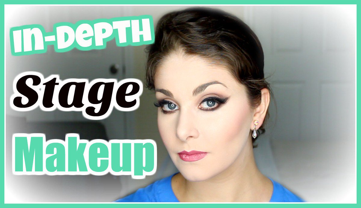 Kathryn_EMorgan's tweet image. This is my in-depth #stagemakeup #tutorial. Enjoy! youtube.com/watch?v=UDmBoS…