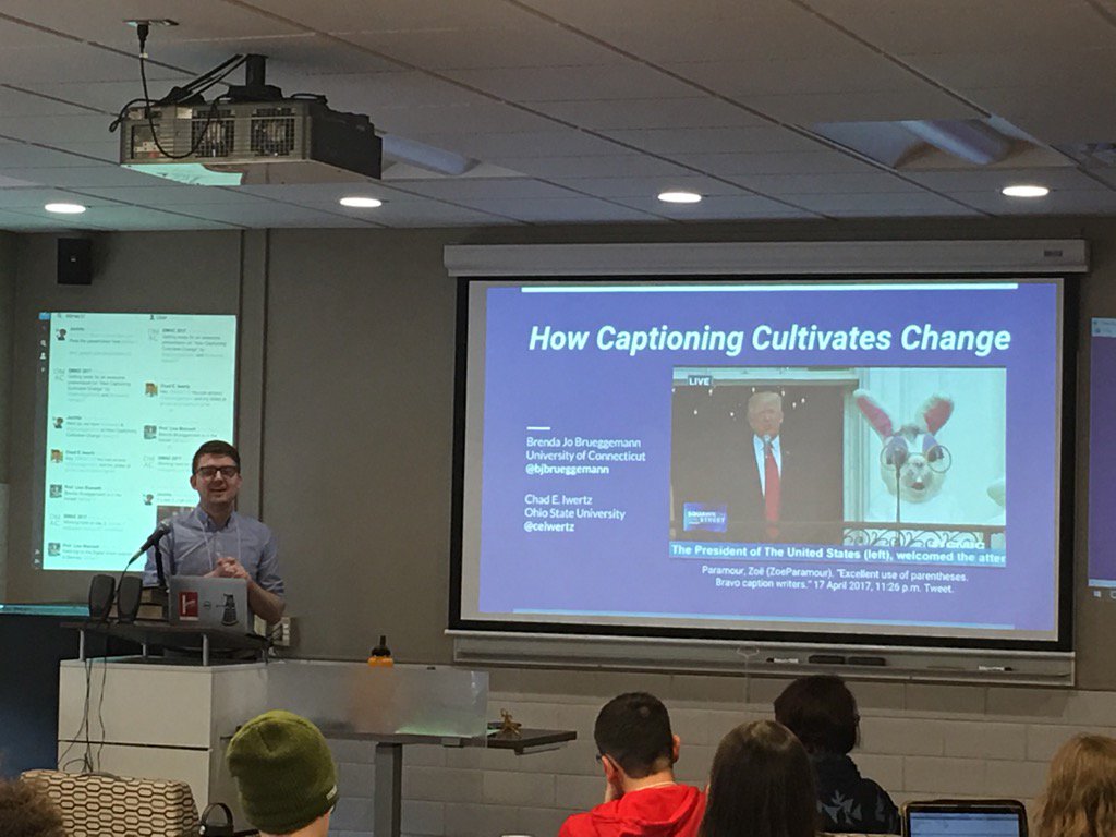 CynthusLynn's tweet photo. @dmacinstitute Brenda &amp; Chad'a captioning rhetoric https://t.co/uYRcaNQKlP