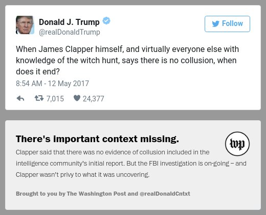 realDonaldCntxt's tweet photo. There's important context missing.
Learn more: https://t.co/woanAhWm1I https://t.co/75Wk5RRyiI