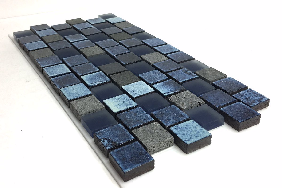 MasterTileInc's tweet image. New LUNAR Series from Artistry in Mosaics available now at Master Tile