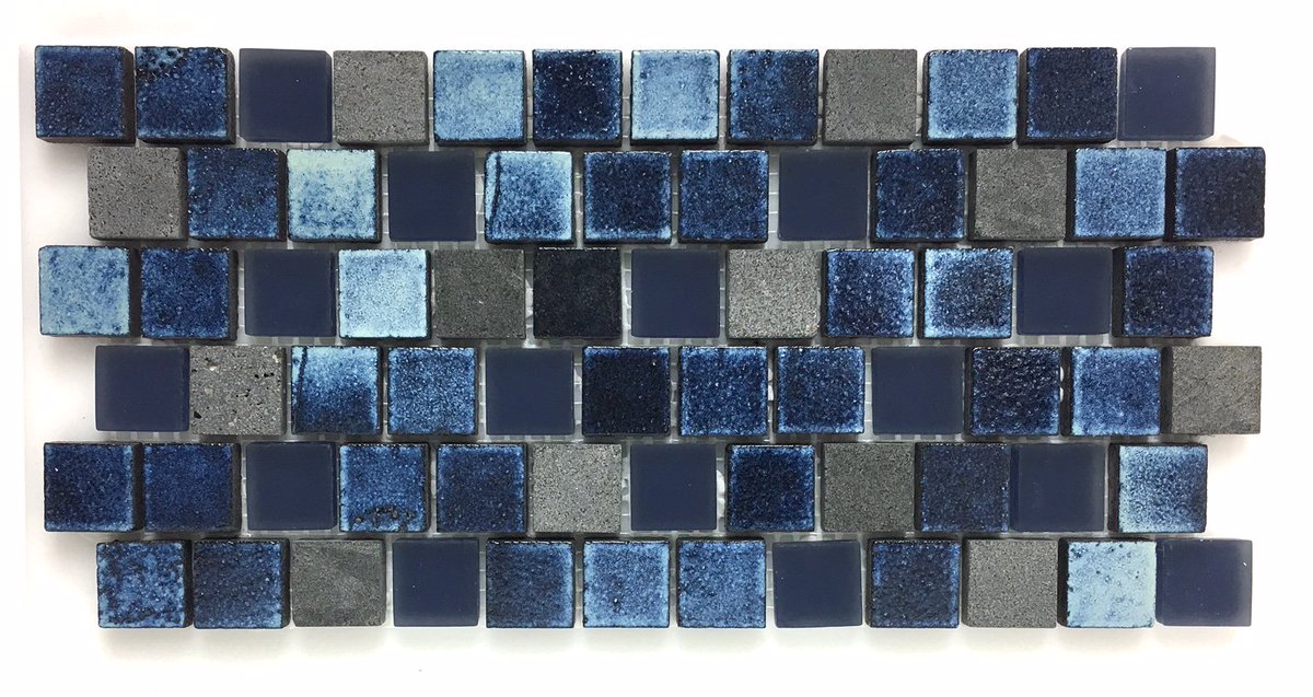 MasterTileInc's tweet image. New LUNAR Series from Artistry in Mosaics available now at Master Tile