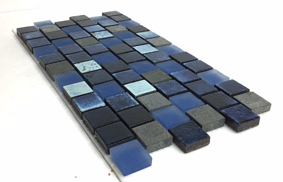 MasterTileInc's tweet image. New LUNAR Series from Artistry in Mosaics available now at Master Tile