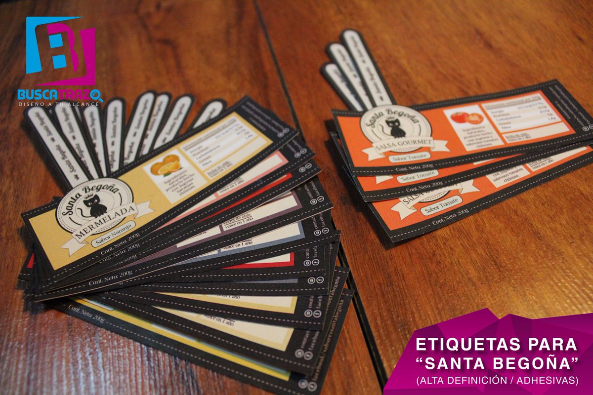 BuscatrazoDG's tweet photo. Trabajo realizado para Santa Begoña👌
#BUSCATRAZO #LOGO #MARCAGRÁFICA #ETIQUETASADHESIVAS #mermelada #salsa #Concepción #Chile #Emprendedores https://t.co/q4LS4jrjDa