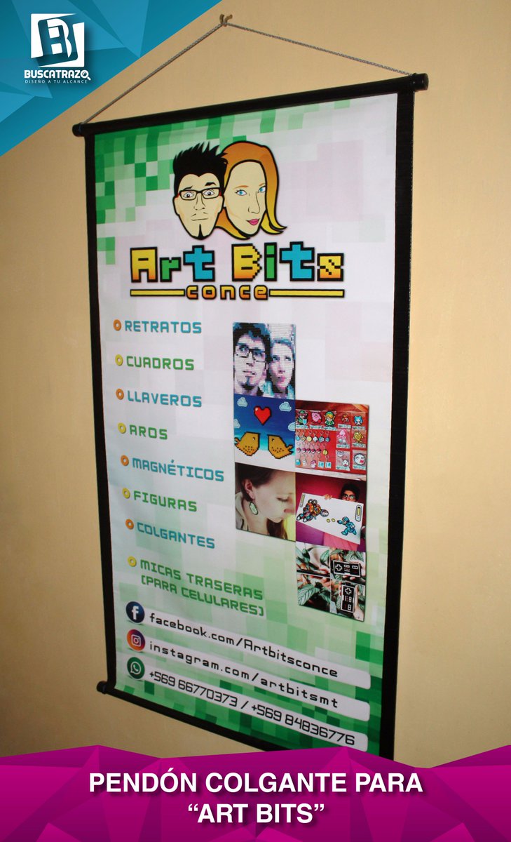 BuscatrazoDG's tweet photo. Trabajo para https://t.co/RAtTpKGTAZ👌
#BUSCATRAZO #LOGO #MARCAGRÁFICA #PENDÓN #pixelart #retro #Concepción #Chile #Emprendedores https://t.co/fuY6V8IIrc
