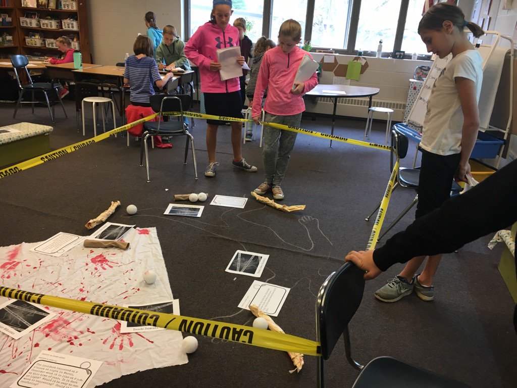 jesslwentworth's tweet image. Investigating the Boston massacre crime scene #5thchat