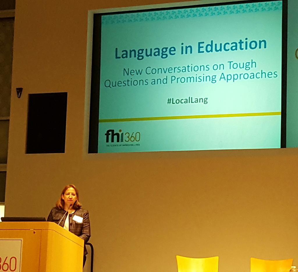 Jason_Kelleher's tweet image. @fhi360 &apos;s Julia Frazier @jangalekat kicks off Language in Education - New Conversations. #locallang