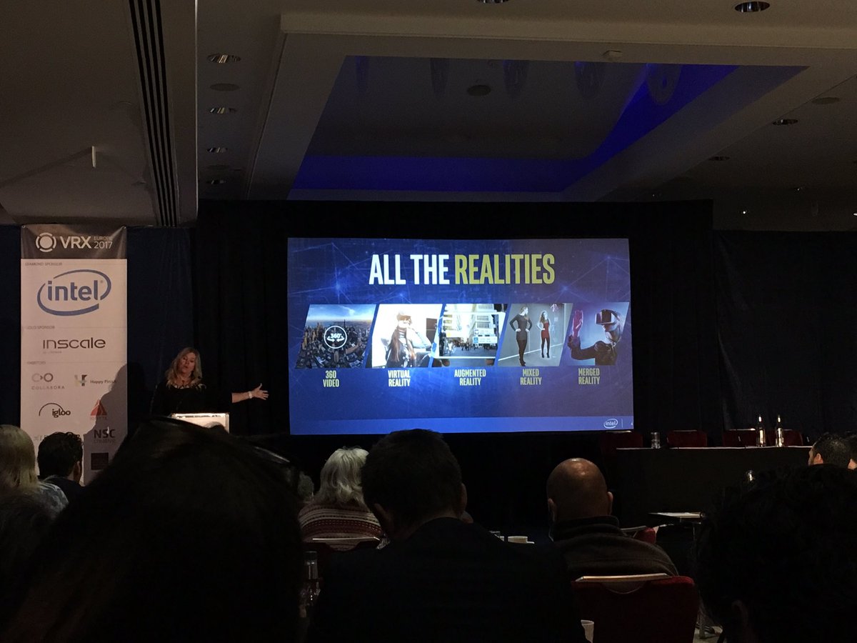 It's not one or the another - it's all of them! @LisaMWatts #VRXEU #womeninVR 👏