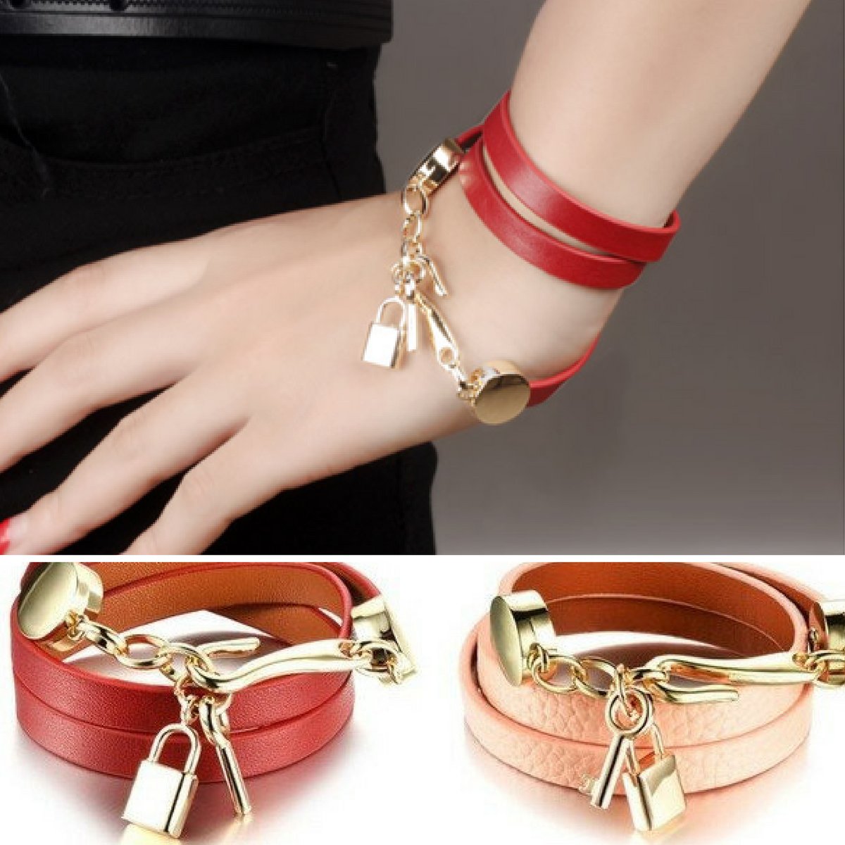BelleClosetShop's tweet photo. #LockAndKey #fashion #WrapBracelet! #Limitedstocks left!

Share with a friend who would love this! https://t.co/8RPw6HMixv 🙂 https://t.co/S0DNAqMKtb