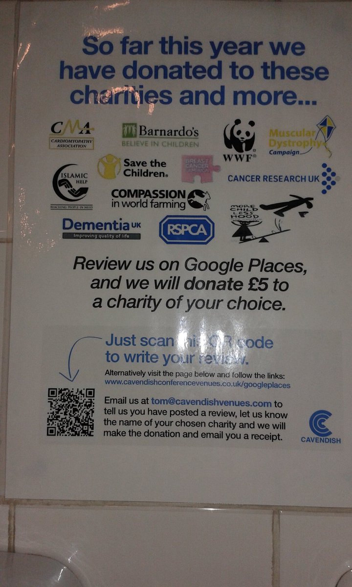 typeonemum's tweet photo. At a @CavendishUK venue? Review them and raise £5 for @JDRFUK https://t.co/n237Q5hKOy