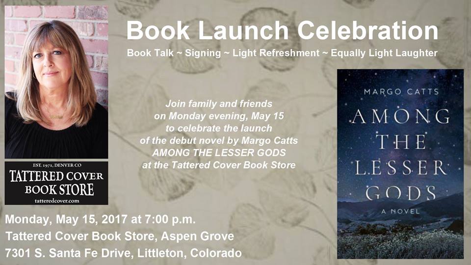skyhorsepub's tweet photo. Enjoy a Monday night at the Tattered Bookstore w/ @MargoCatts, celebrating her debut novel, 'Among the Lesser Gods'! #AmongTheLesserGods https://t.co/rVZOx1a7WZ