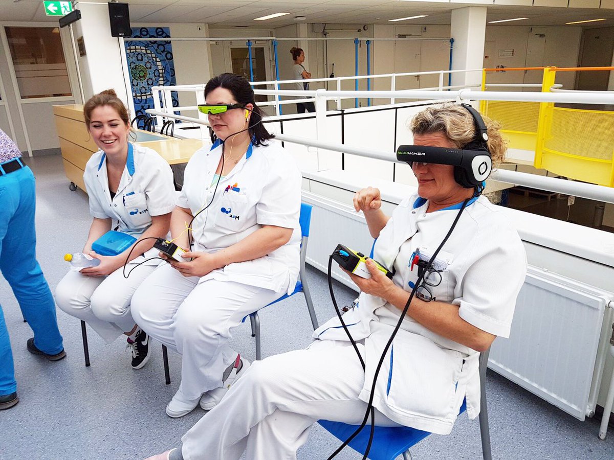 RelaxMakerCom's tweet image. Deze mensen konden vandaag de rustgevende effecten van de RelaxMaker zelf ervaren #dagvandezorg #relaxmaker relaxmaker.com