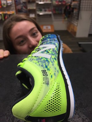 AerobicsFirst's tweet photo. #FastTwitchFriday Rebecca loves the New Balance MD500. Track Season is here and so are our Spikes! https://t.co/O1iCSCCFls