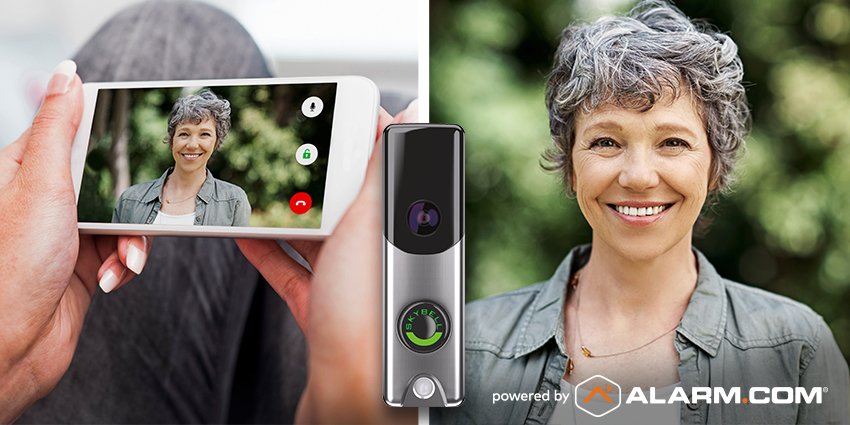 OutletAutomated's tweet image. Today&apos;s #FeaturedFriday product is the new @AlarmDotCom video slimline doorbell shown off at #ISCWEST! In stock at ow.ly/9OD430bFDKP