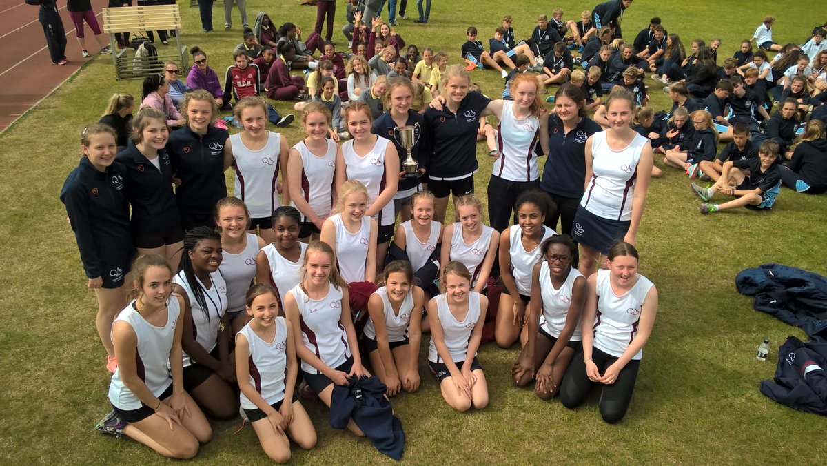 It's official, <a href="/QASCaversham/">Queen Anne's School</a> are crowned champions at the Foundation Sports Day! Well done girls! #thisgirlcan