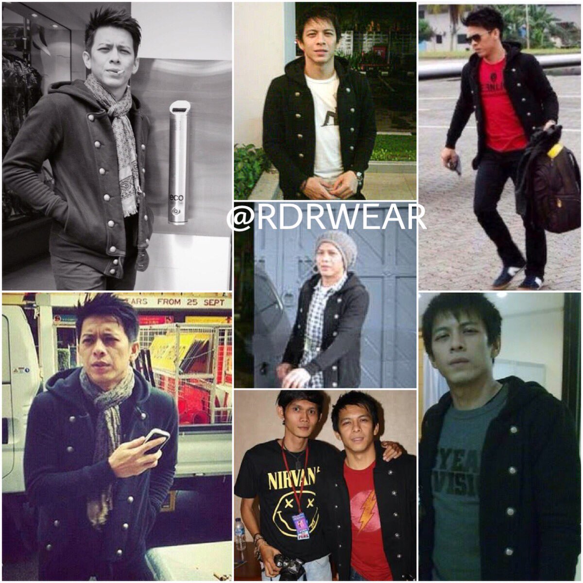 RDRwear's tweet image. Sweater bersejarah,dpakai saat vid.clip Tak ada yg abadi, saat dikebon waru jg,pas bebas masih dipakai konser di indonesia &amp;amp; australia